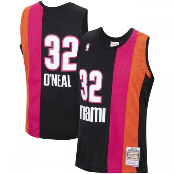 NBA Miami Heat Trikot Shaquille ONeal 32 Mitchell Ness 2005-2006 Hardwood Classics Swingman - Herren
